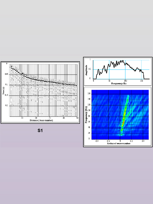 Extraction of Refracted wave by SVD and F-K diagram Step 3/8